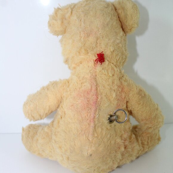 Vintage Walt Disney Character 9in Wind Up Musical Bear California Stuffed Toys - Picture 6 of 12